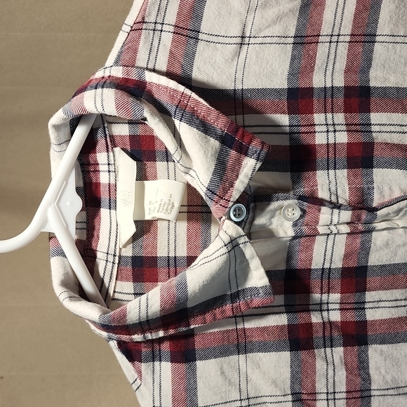 3/$10 H&M Button Down Flannel Shirt Women's 4 Small - Picture 2 of 5